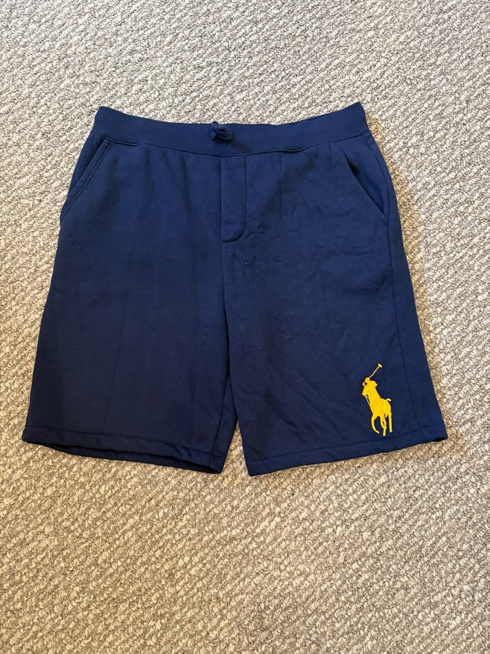 Polo by Ralph Lauren Navy Shorts with Yellow Pony